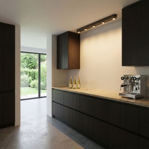 Fraaai Rosanna plafondlamp 5-lichts - bruin