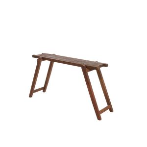 Military sidetable - hout bruin