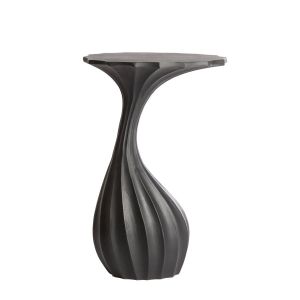Nyoko bijzettafel 41x36x63 cm - mat zwart