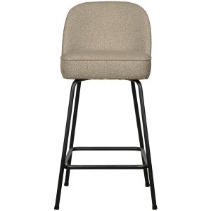 Vogue barstoel 65 cm boucle - beige