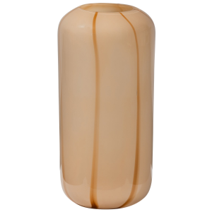 Arles vaas glas met streep - naturel