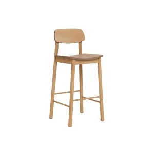 Nøra Donny barstoel | eikenfineer - naturel