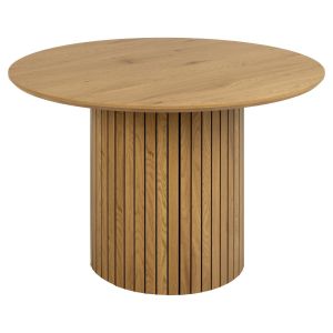 Nøra Jody ronde eettafel Ø120x75 cm | ruw melamine - naturel