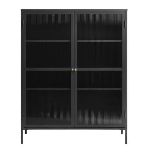 Olan glazen vitrinekast - 140 cm
