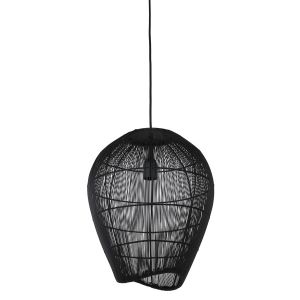 Yumi hanglamp Ø34x40 cm - mat zwart