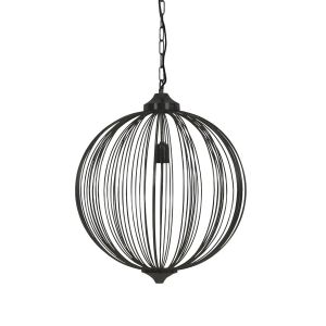 Mala hanglamp Ø50x60 cm - mat zwart