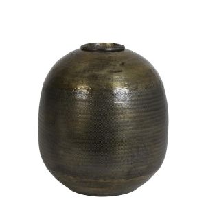 Lezay vaas deco Ø48x52 cm - antiek brons