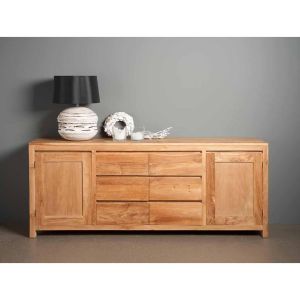 Tower Living Corona dressoir - 220 cm - bruin