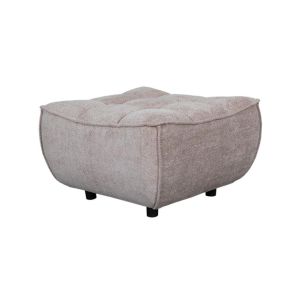 Label51 Albero bank hocker 70x70x47 cm - clay elite/zwart hout