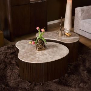 Starfurn Salontafel Nomi 70 cm - bruin