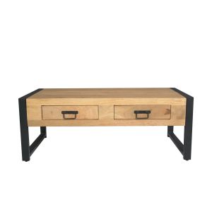 Starfurn Salontafel Britt twee lades 120 cm - naturel