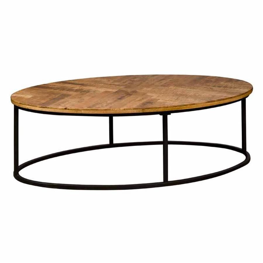 Tower Living Viola salontafel ovaal - 135 cm - naturel