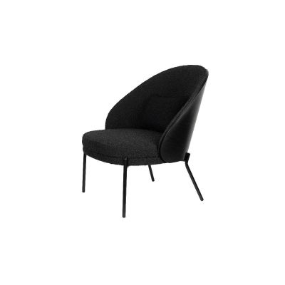 Dutchbone Rodin fauteuil - zwart