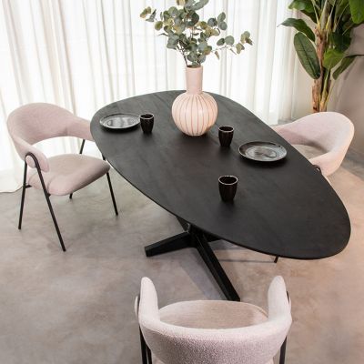 Label51 Rosie eetkamertafel 220x110 cm mangohout