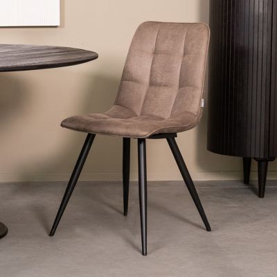 Label51 Bistro eetkamerstoel micro suède