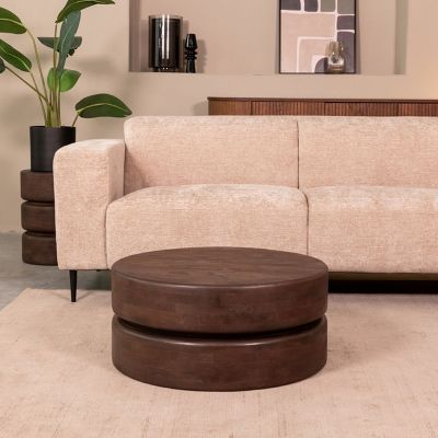 Label51 Milly salontafel mangohout 70 cm