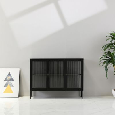 Industrieel metalen dressoir next level - recht van het woonmerk DS4U