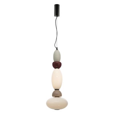 By-Boo Garca hanglamp verticaal - naturel