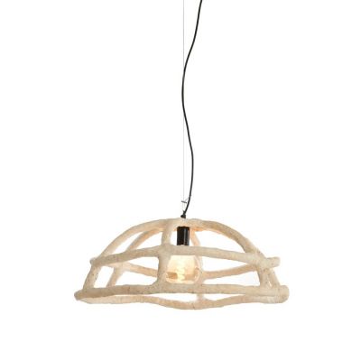 Light & Living Porila hanglamp Ø70x38 cm - crème