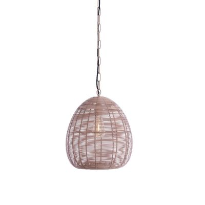 Light & Living Oliveria hanglamp ø32x39 cm - licht roze