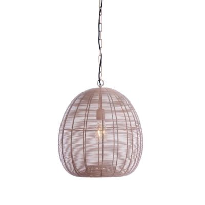 Light & Living Oliveria hanglamp ø41x50 cm - licht roze