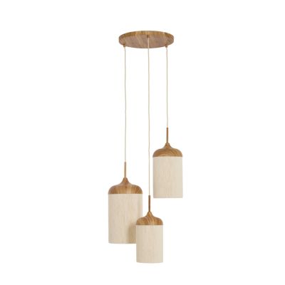 Light & Living Danialo hanlamp 3L getrapt ø35x32 cm hout