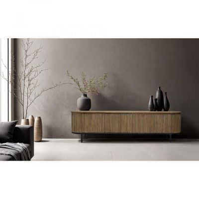 Livingfurn Lausanne tv-meubels 210 cm - naturel