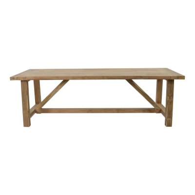 Tuintafel Castle recycled teak 240x100 cm - naturel