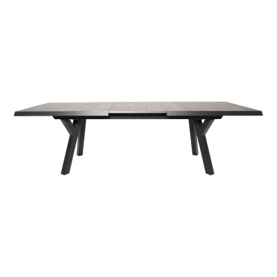 Uittrektafel Castilla nuance 204/264x102 cm - antraciet