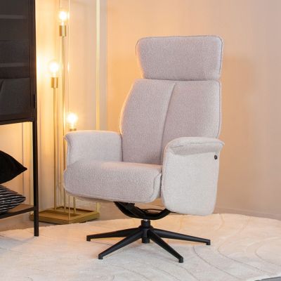 Label51 Verdal fauteuil bouclé - naturel