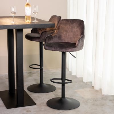 Label51 Fender barkruk velours