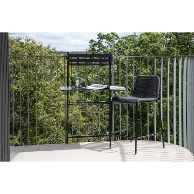 Svea Selim balkontafel - zwart