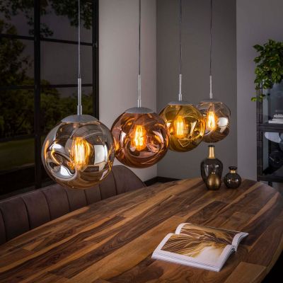 Gilian hanglamp 4L oud zilver van het woonmerk Fraaai