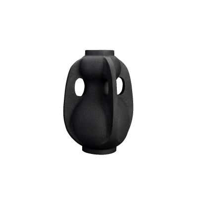 Dutchbone Thiago vaas L - zwart