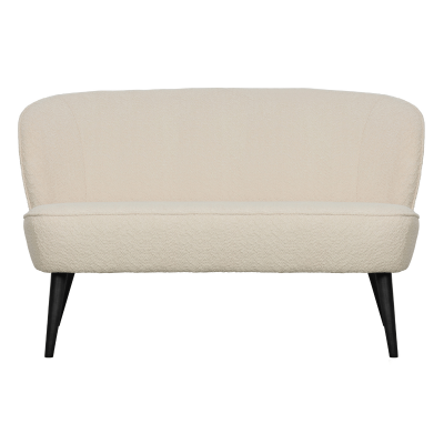 Sara bankje 110cm bouclé crème van het woonmerk Woood