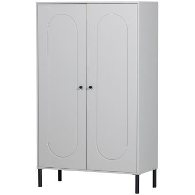 Woood Xina ladekast grenen - wolkengrijs