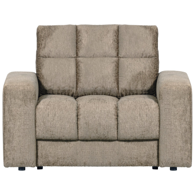 Woood Second date fauteuil structure velvet