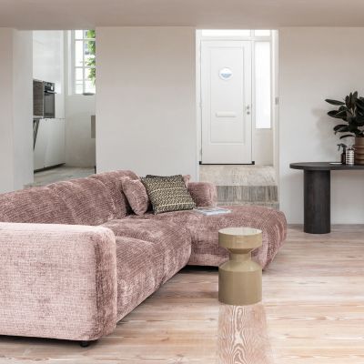 Woood Cloud chaise longue rechts geweven chenille
