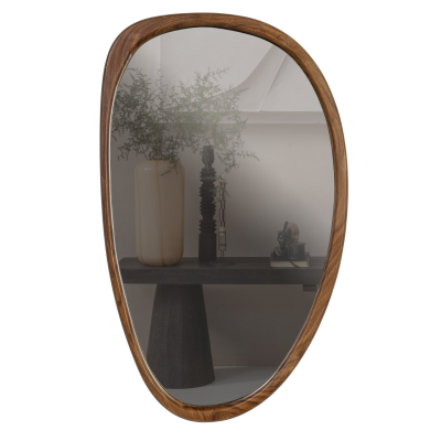 Woood Leif spiegel hout 64x38 cm - naturel