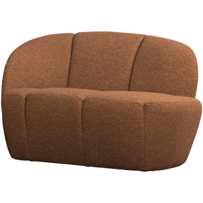 Woood Mojo 2-zits bankje links bouclé