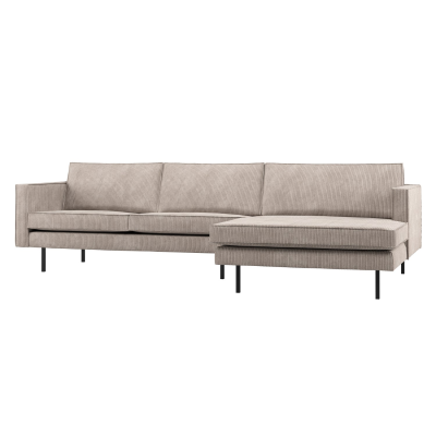 Woood Rodeo chaise longue bank rechts ribstof