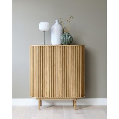 Nordic Home Leif eiken kabinet - 110 cm - naturel