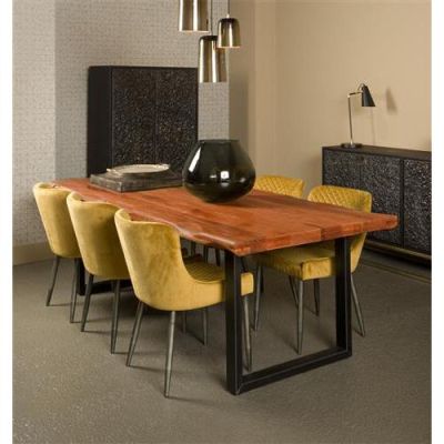 Tower Living Nicosia eettafel - 200 cm - bruin