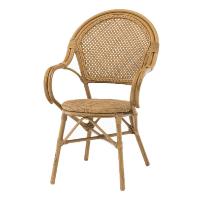 Alberto terrasstoel webbinglook naturel van het woonmerk Project Y