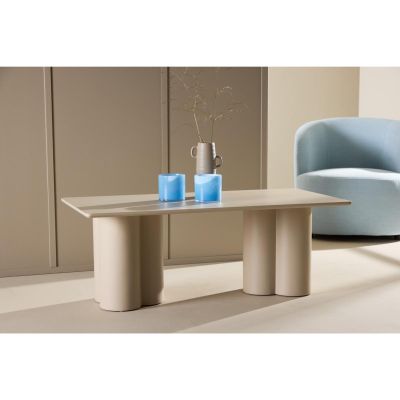Svea Rova rechthoekige salontafel - 60 x 120 cm - beige
