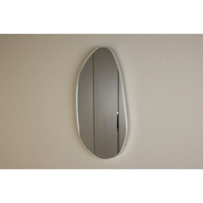 Svea Salvo organische spiegel - 30 x 55 cm - zilver