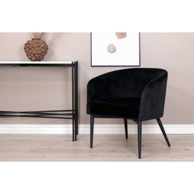 Svea Liro fauteuil - zwart
