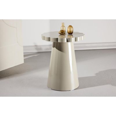 Svea Helena ronde bijzettafel - ø45 cm - beige