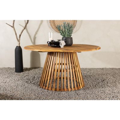 Svea Viktor ronde tuintafel - ø150 cm - naturel