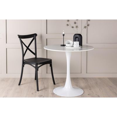 Svea Suna ronde eettafel - ø80 cm - wit